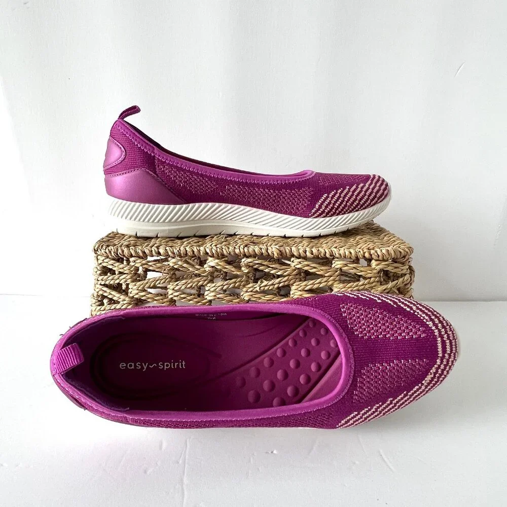Easy Spirit Slip Ons Segeinee Shoes, Bright Pink, Size 7.5, NWOB! - Picture 10 of 13